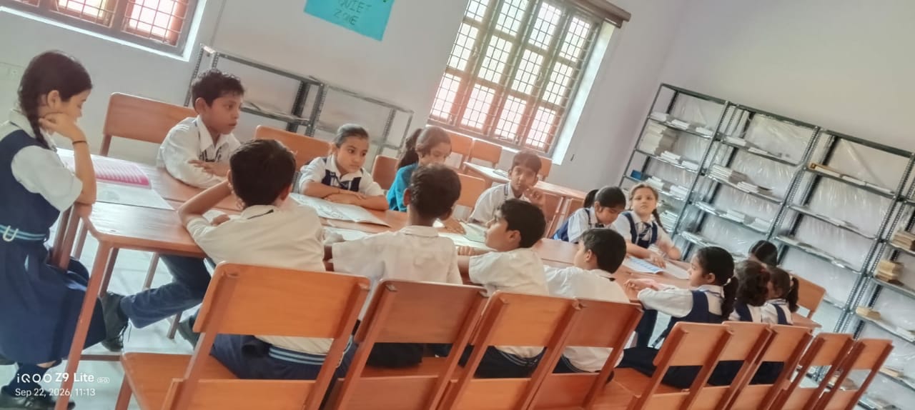 Junior Section Reading Tables under the supervision of faculty